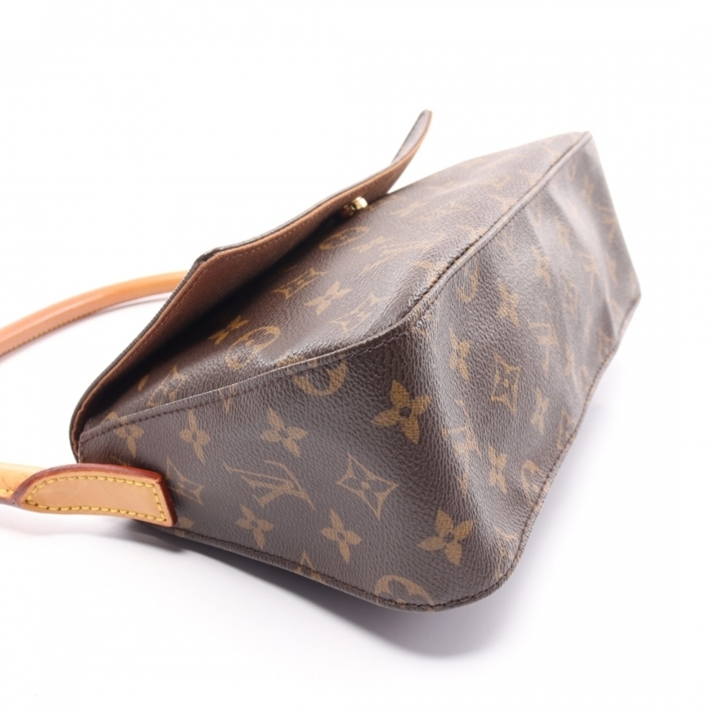 Louis Vuitton Mini Looping Monogram Handbag Brown - Picture 4 of 5
